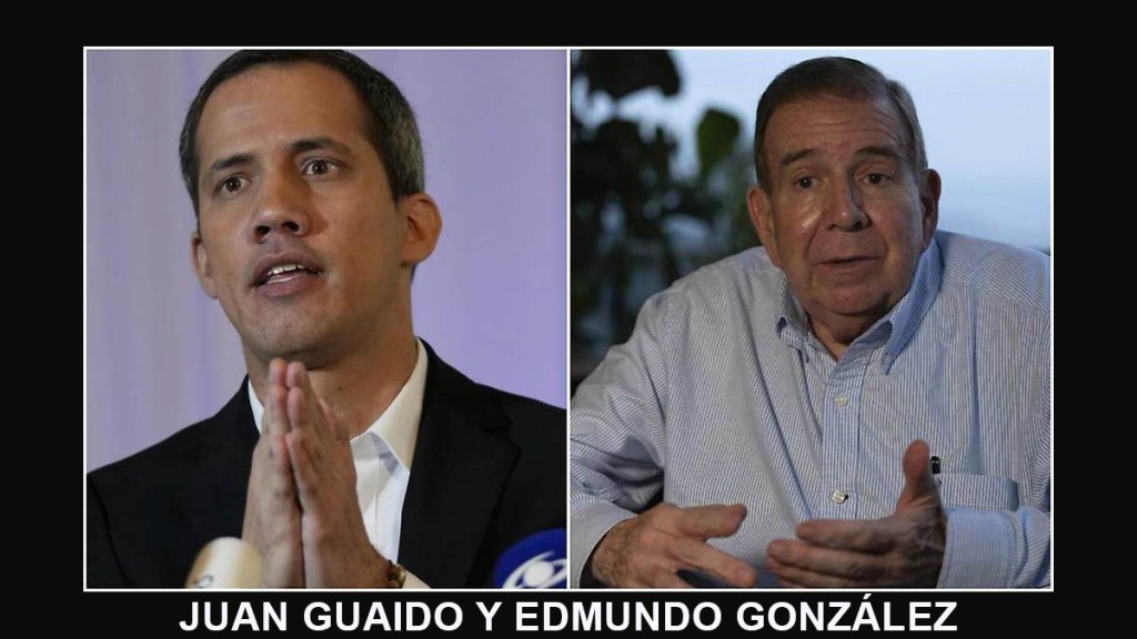 Revelan audio donde Guaidó le exige a Edmundo González que salga a la calle a hacer&nbsp;campaña