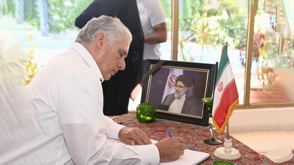 En el dolor de la pérdida, Cuba con&nbsp;Irán