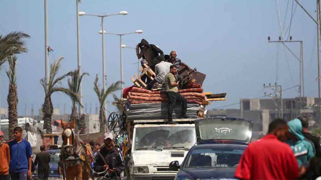 Unos 800 mil palestinos huyeron de Rafah tras ofensiva&nbsp;israelí
