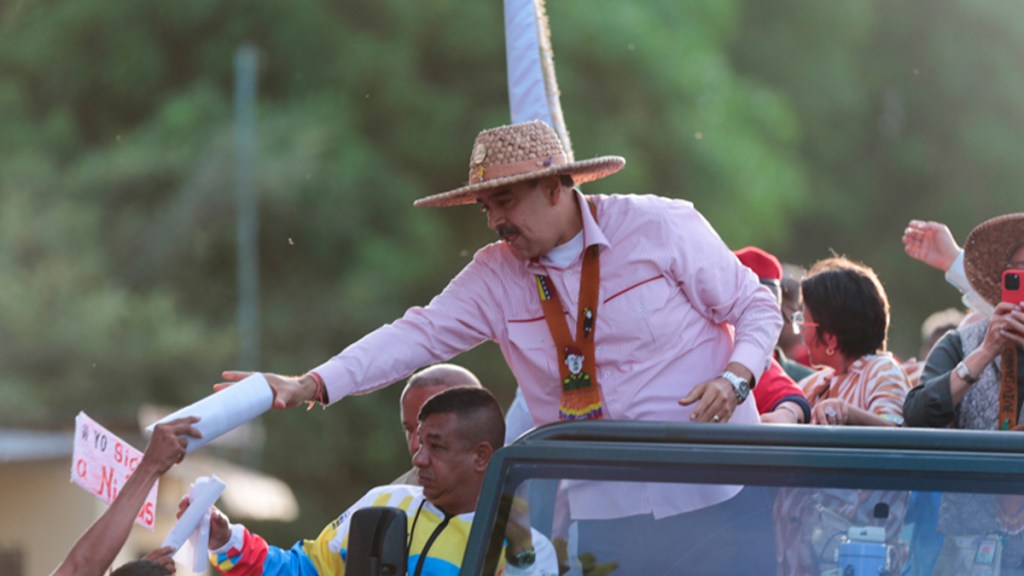 Pueblo de Delta Amacuro se desbordó para recibir al presidente&nbsp;Maduro