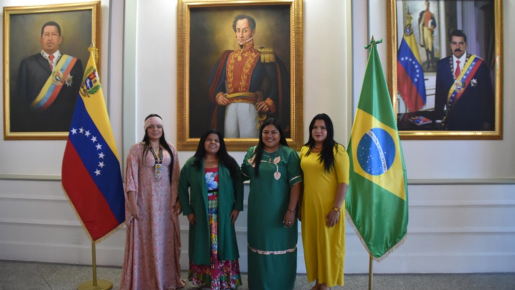 Venezuela recibe a la ministra de pueblos indígenas de Brasil en&nbsp;Caracas