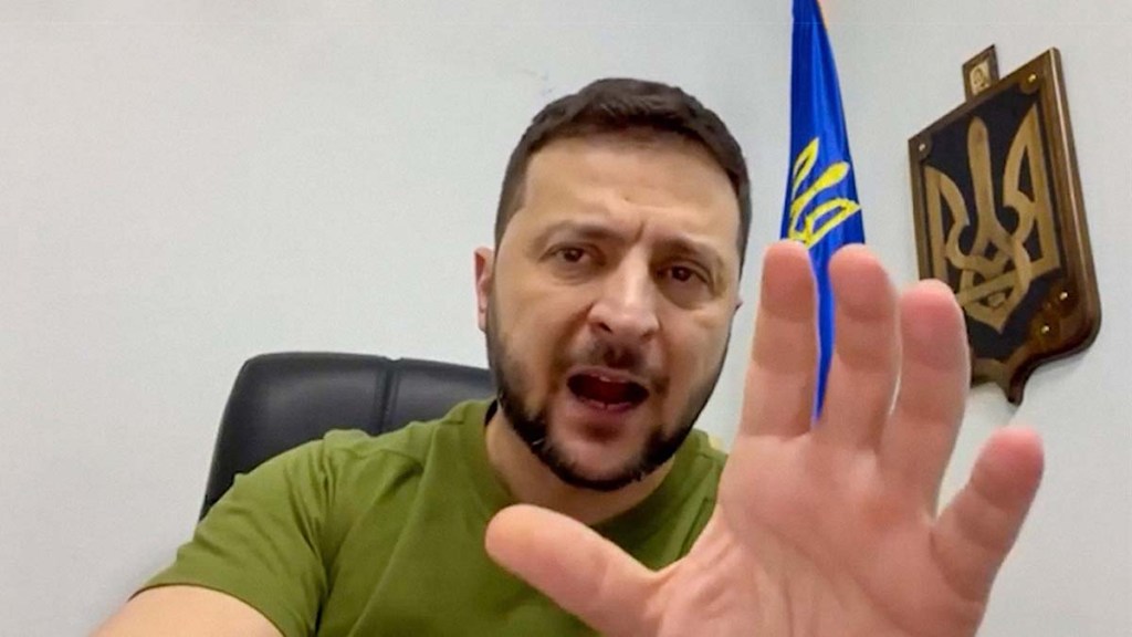 Kremlin: Zelenski «cae en la histeria» por la grave situación de Ucrania en el&nbsp;frente