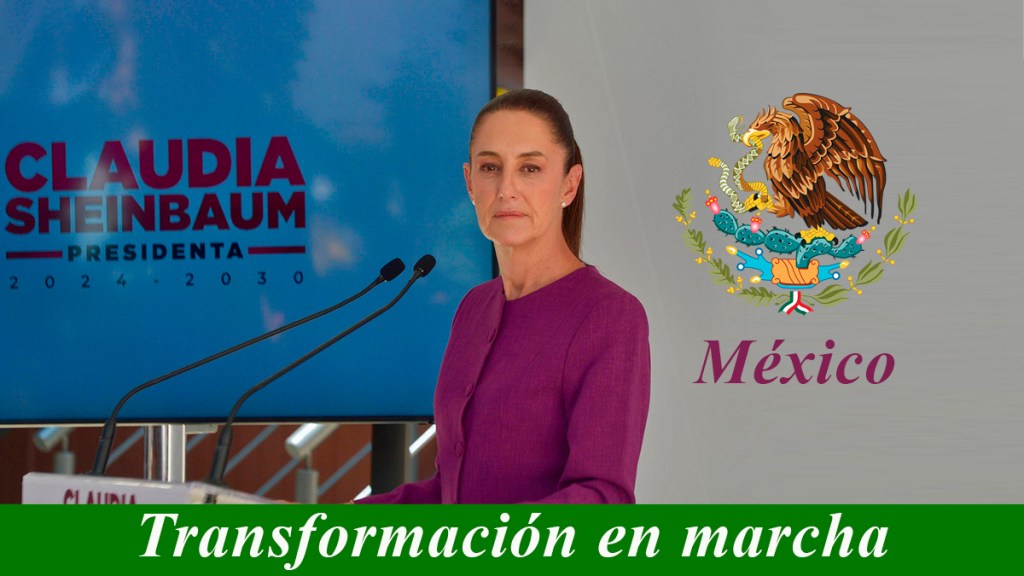 Claudia Sheinbaum al Palacio Nacional: el poder total en medio de fuertes presiones&nbsp;externas