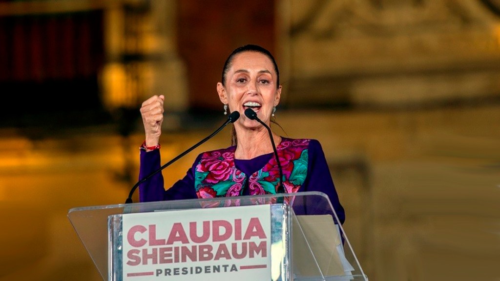 Sheinbaum agradece «muestras de cariño» tras su&nbsp;victoria