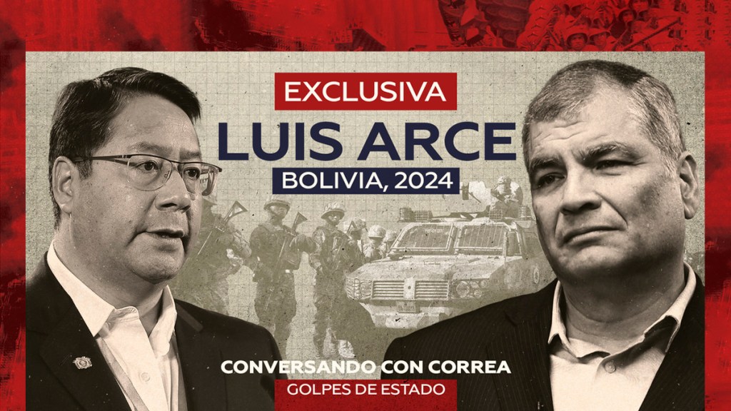 EXCLUSIVA: Luis Arce conversa con Rafael Correa tras la intentona golpista en Bolivia&nbsp;(+Videa)