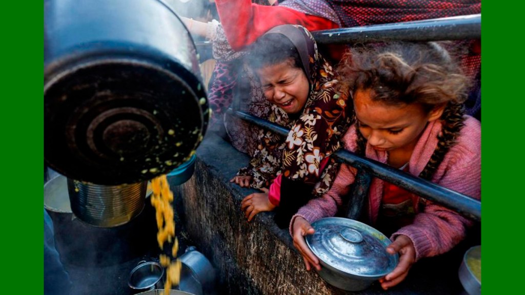 El hambre es «peor que los bombardeos» para los exhaustos&nbsp;palestinos