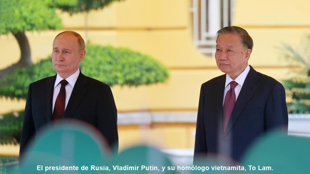 Putin afirma que su postura y la del presidente de Vietnam coinciden en muchos&nbsp;aspectos