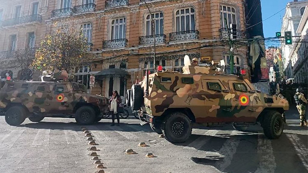 En Bolivia regresan los&nbsp;tanques