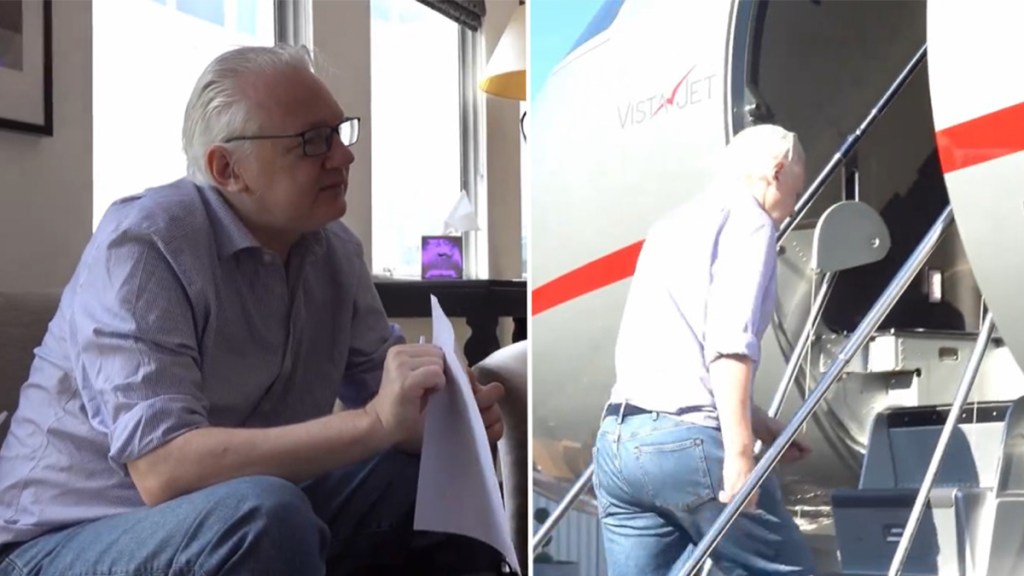 VIDEO: Assange sale de prisión en Reino Unido y vuela a&nbsp;Australia