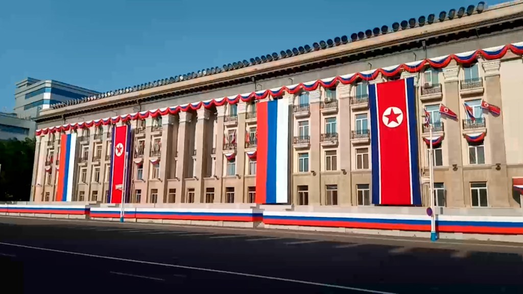 Así luce Pionyang antes de la visita oficial de&nbsp;Putin