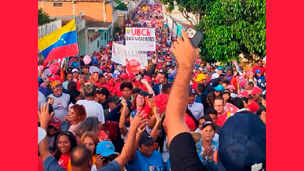 Movilizaciones y opositores a filas chavistas en semana de&nbsp;Venezuela