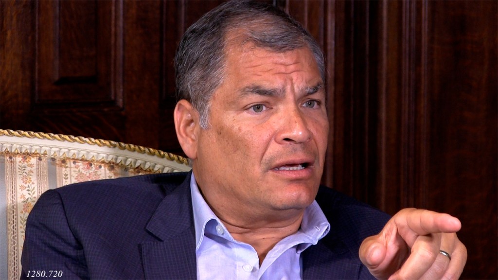 Correa: «Si los crímenes que denunció Assange hubiesen sido los de Rusia o China, ya tendría un monumento en&nbsp;Washington»