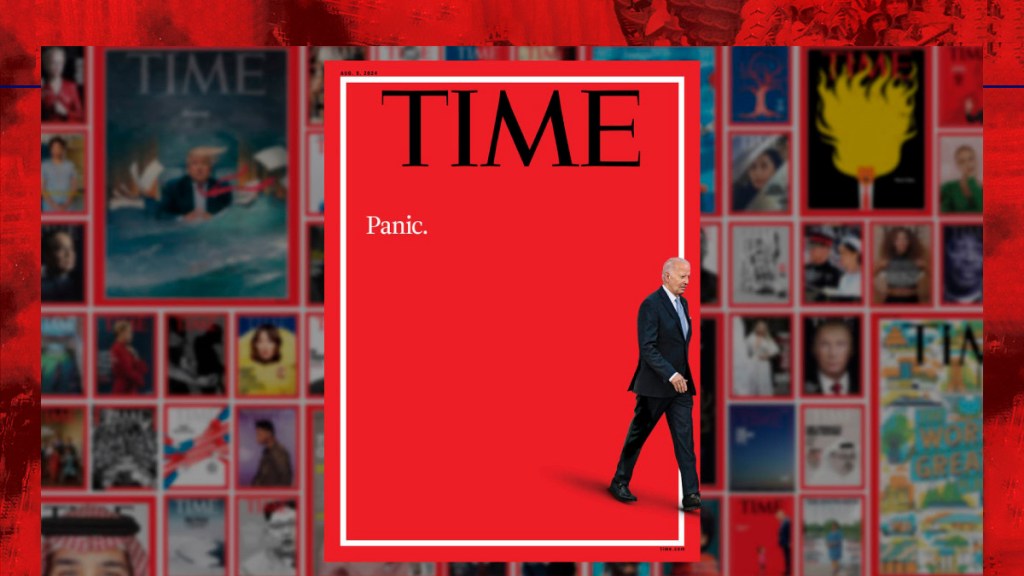 Rotunda portada de la revista Time tras el desastroso debate de&nbsp;Biden
