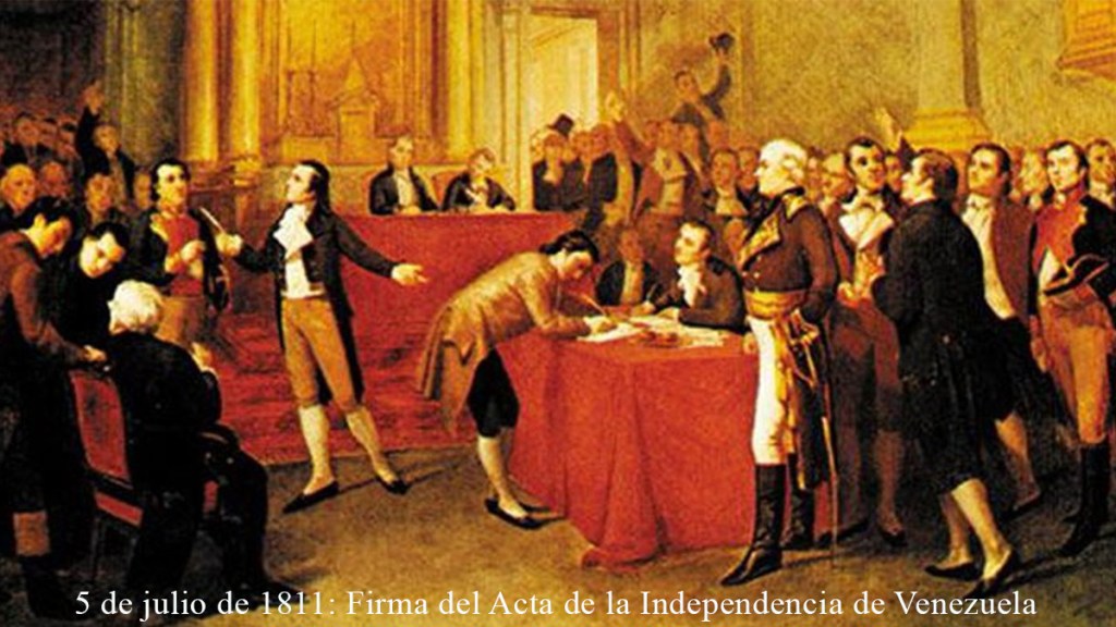 El 5 de julio lleva de la independencia a la nueva constitución y esta al engendro de Boves. Cuando se mal manejan las&nbsp;contradicciones