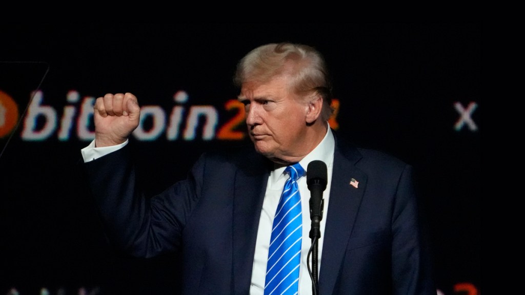 Trump quiere que «EE.UU. sea la criptocapital y la superpotencia del bitcóin del&nbsp;planeta»