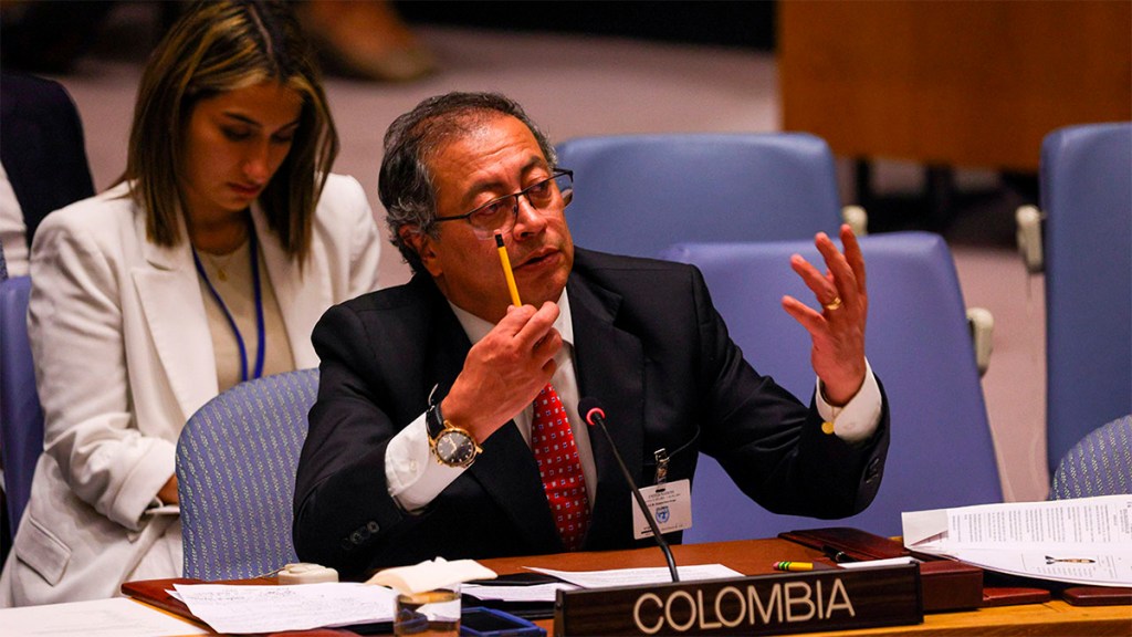 Plan de choque para acelerar y cumplir el Acuerdo de Paz, presentó el presidente Petro ante el Consejo de Seguridad de la ONU&nbsp;(Videos)