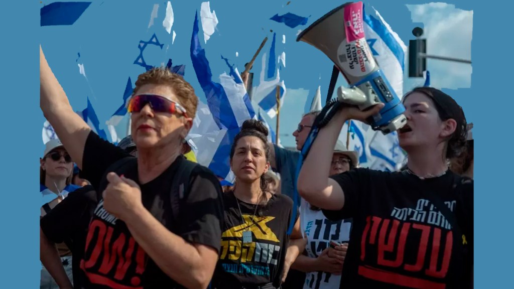 Protestas en Israel por los nueve meses de guerra en&nbsp;Gaza