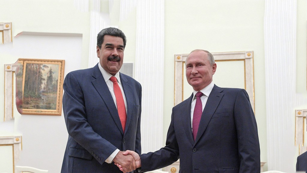 Putin felicita a Maduro por su victoria en las presidenciales de&nbsp;Venezuela