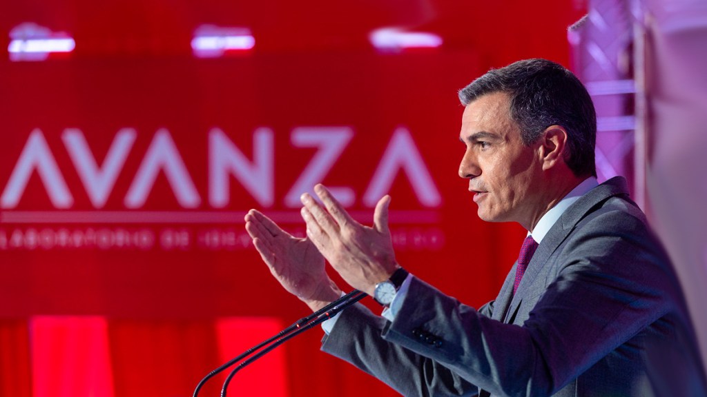 Pedro Sánchez denuncia «la mentira permanente» de Trump en el debate contra&nbsp;Biden