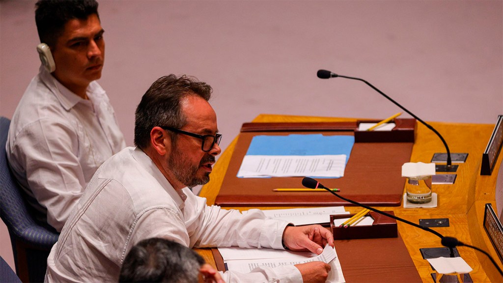 Tengo la confianza de que el gobierno del presidente Petro logrará sus metas de paz: Carlos Ruiz Massieu, jefe de la Misión de Verificación de la&nbsp;ONU