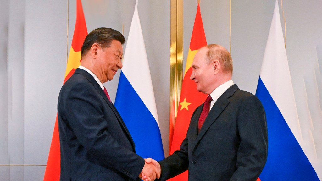 Putin a Xi: Las relaciones entre Rusia y China viven su mejor periodo de la&nbsp;historia