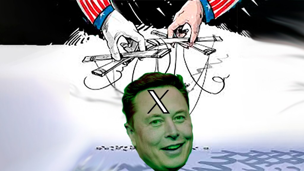 Elon Musk títere de un títere del&nbsp;imperialismo