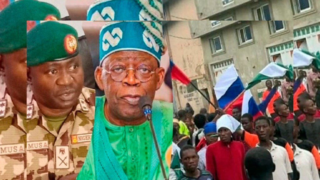 ¿Por qué algunos manifestantes nigerianos ondean banderas&nbsp;rusas?