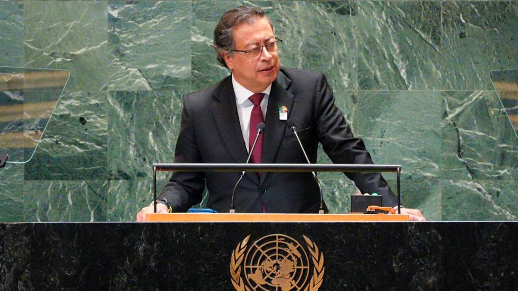 Necesitamos construir un ejército de guerreros y guerreras de la vida, sin armas y con el poder de la humanidad unida por la existencia: presidente Petro en la&nbsp;ONU