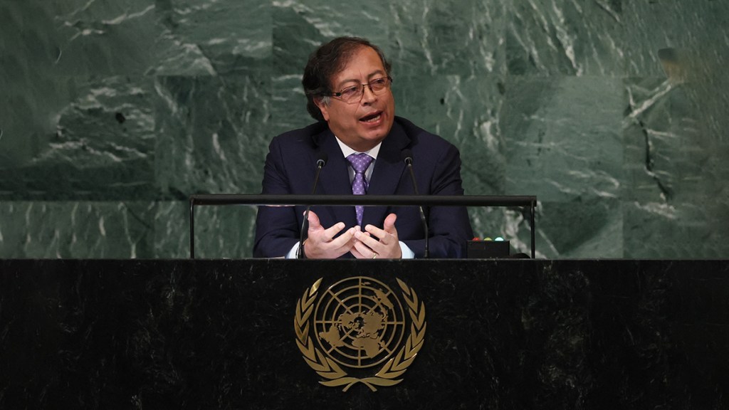 Una democracia global que planifique I. A. con energías limpias y permita emancipar a la humanidad: visión del presidente Petro en la&nbsp;ONU