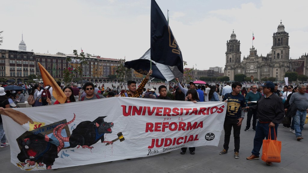 El Senado de México aprueba en lo general la reforma judicial propuesta por el&nbsp;Gobierno