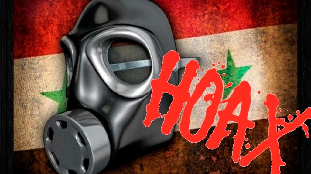 El último susto de falsa bandera de armas químicas en Siria está sospechosamente&nbsp;sincronizado