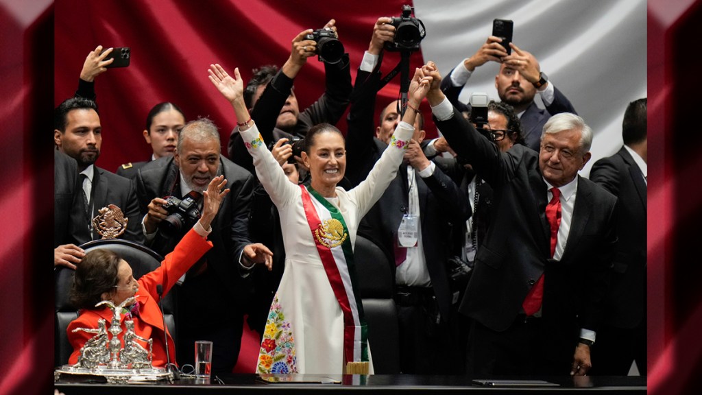 «No les voy a defraudar»: Claudia Sheinbaum asume la presidencia de México&nbsp;(Videos)