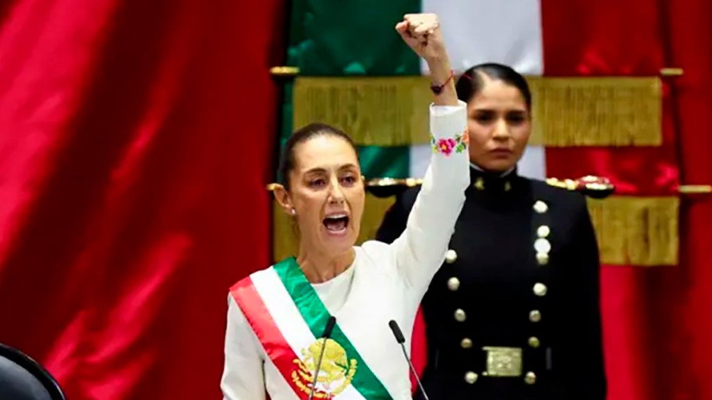 Entregaré mi alma y vida por el bienestar del pueblo de México:&nbsp;Sheinbaum