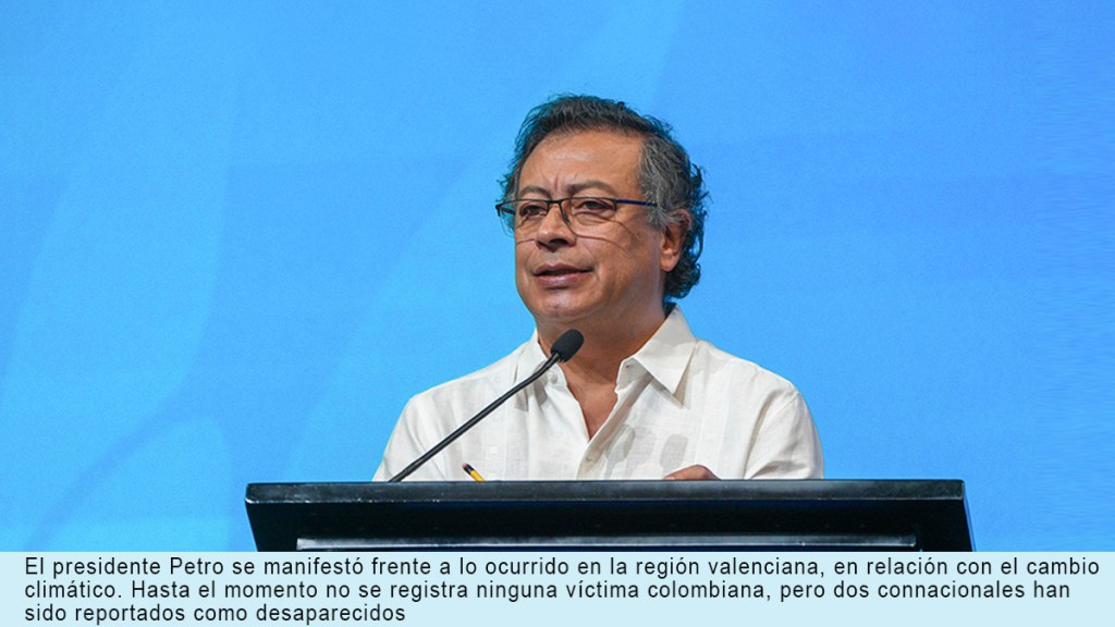 Colombia garantiza refugio y asistencia a connacionales en Valencia, España, tras catástrofe&nbsp;climática
