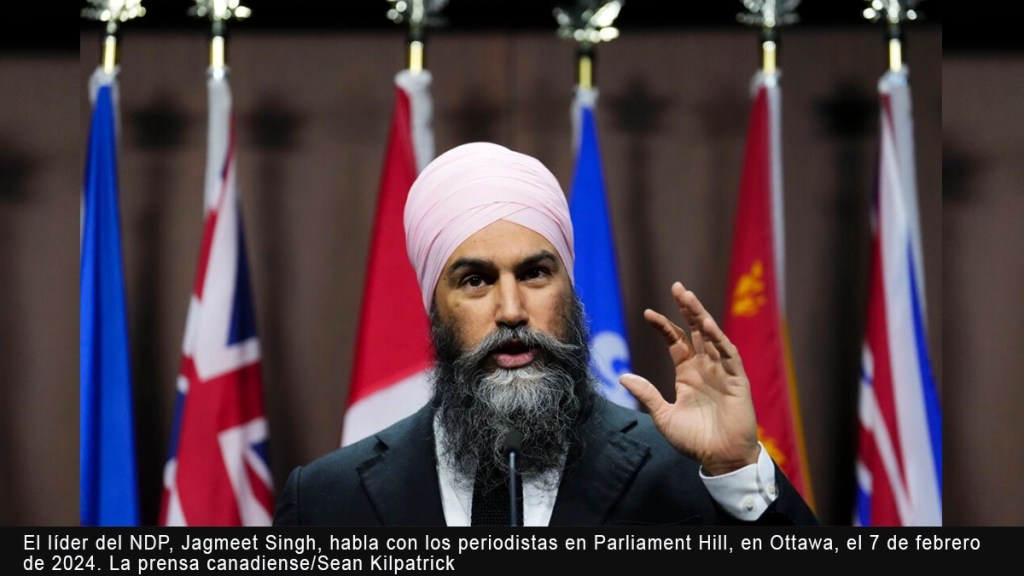 «No van a jugar sus juegos»: Singh dice que el NDP no apoyará la moción de&nbsp;censura
