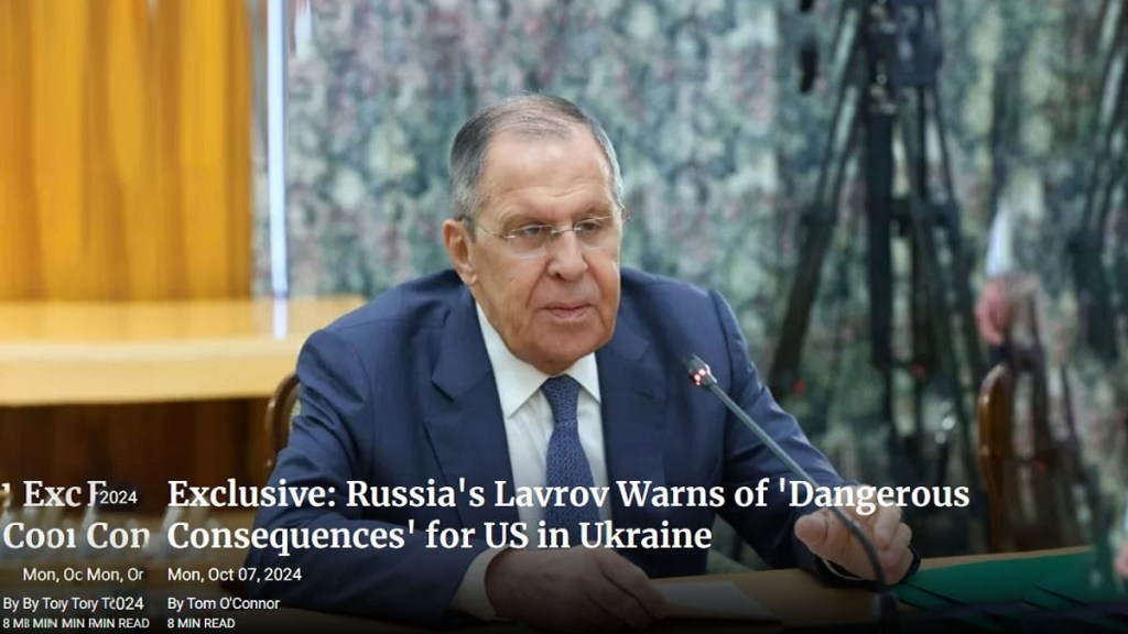La entrevista de Lavrov con Newsweek resume concisamente las posiciones de&nbsp;Rusia