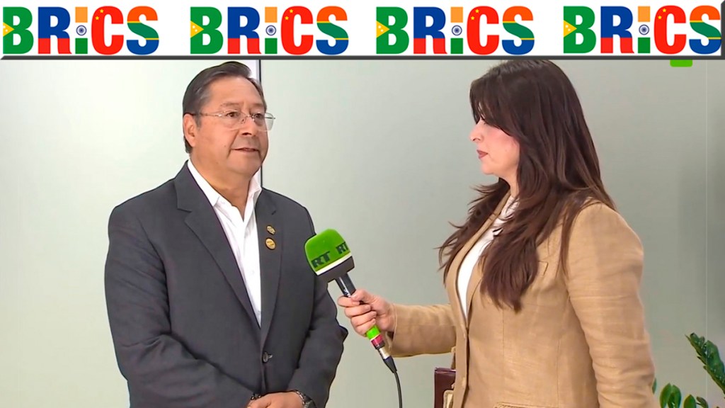Arce confirma a RT que Bolivia será un nuevo socio de los&nbsp;BRICS