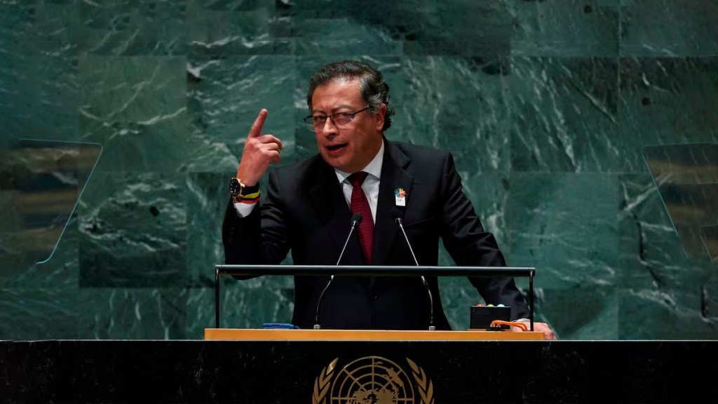 Alegato apasionado del presidente Petro llamando a una revolución&nbsp;mundial