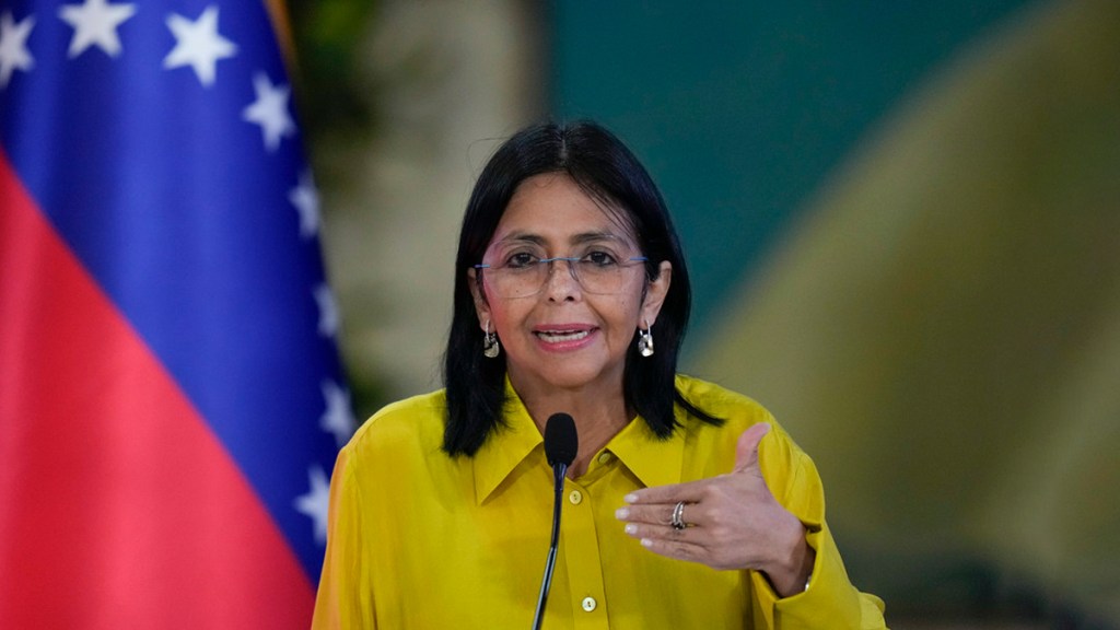 Vicepresidenta de Venezuela advierte que su país es «un objetivo geoestratégico» del&nbsp;Pentágono