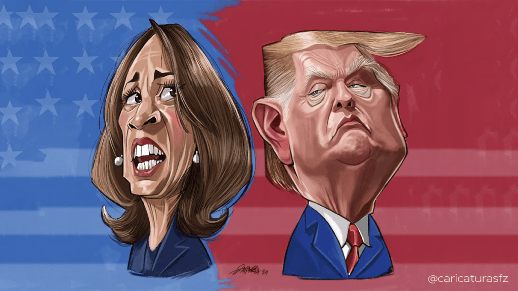 Harris y Trump: «lagartos del mismo&nbsp;pozo»