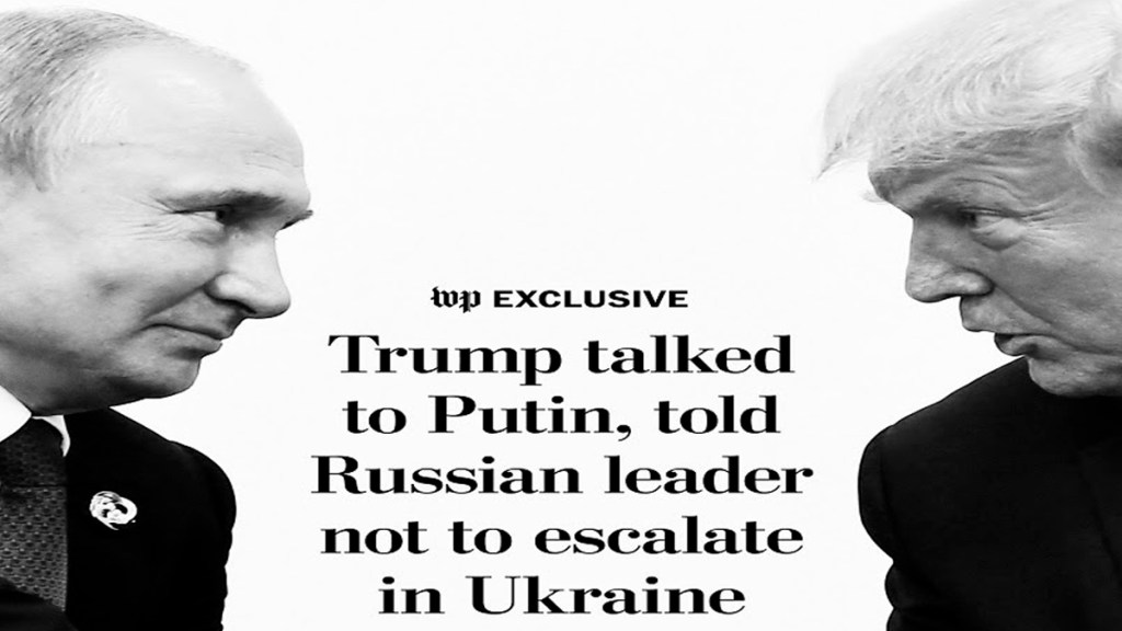 ¿Realmente Trump llamó a Putin la semana&nbsp;pasada?