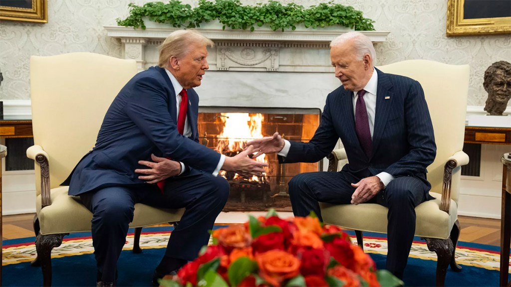 Biden recibe a Trump en la Casa Blanca para la transferencia de poder |&nbsp;Video