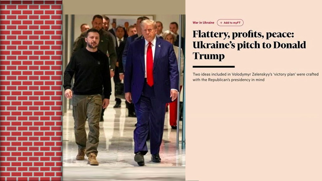 Trump probablemente valora realmente dos puntos del “plan de victoria” de&nbsp;Zelensky