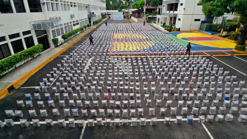 Colombia roza las 850 toneladas de cocaína incautadas en&nbsp;2024