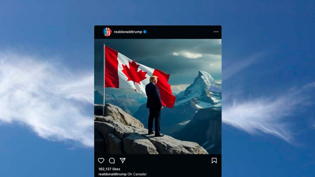 «¡Oh, Canadá!»: Trump sigue troleando a&nbsp;Trudeau