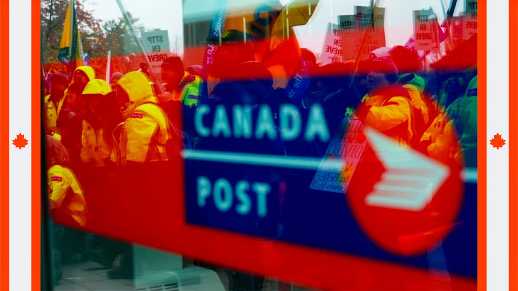 La mayoría de los canadienses afectados por la huelga postal, divididos sobre la simpatía por los trabajadores, según una&nbsp;encuesta