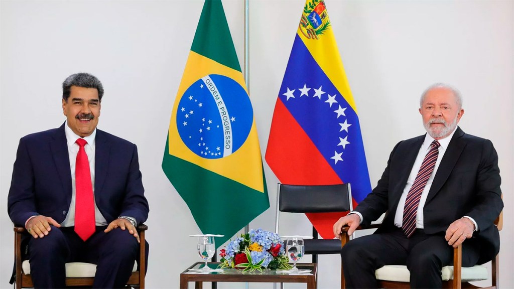 Maduro: «Le pido al pueblo de Brasil que cuide a su presidente, que es un gran&nbsp;hombre»