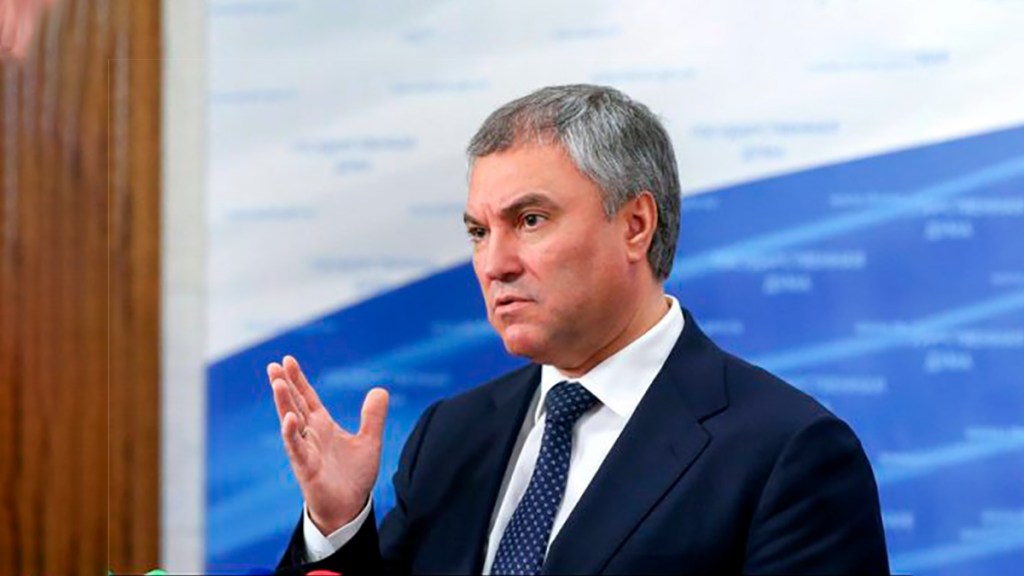 Rusia enviará a Viacheslav Volodin a la toma de posesión del presidente&nbsp;Maduro