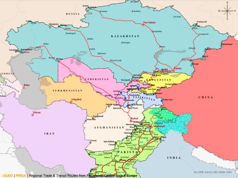 Verificación de hechos: Es poco probable que Asia Central y Rusia dependan más de los puertos paquistaníes para el comercio&nbsp;exterior