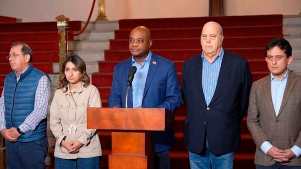 Crisis Colombia – EE.UU.: “Hemos superado el impase con el Gobierno de los Estados Unidos”, canciller Luis Gilberto&nbsp;Murillo